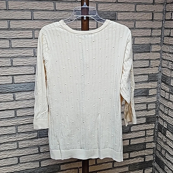 CJ Banks Cardigan Sz 1X Soft Yellow - Picture 5 of 10